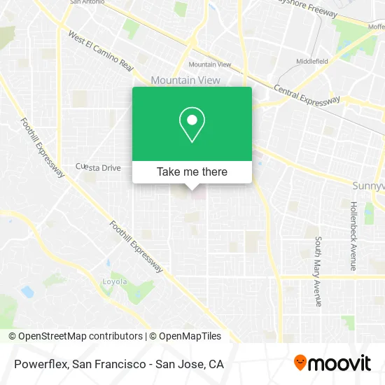 Powerflex map