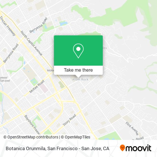 Botanica Orunmila map