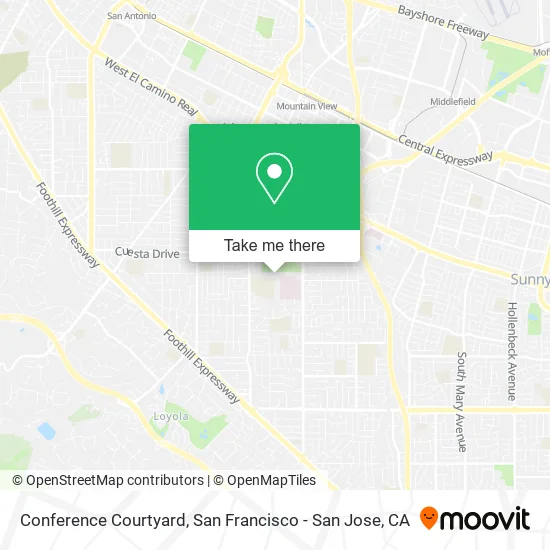 Conference Courtyard map