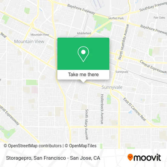 Storagepro map