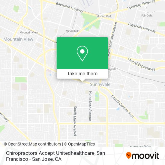 Mapa de Chiropractors Accept Unitedhealthcare