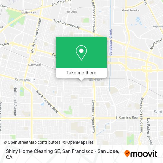 Shiny Home Cleaning SE map