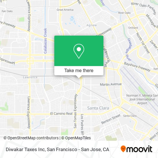 Diwakar Taxes Inc map