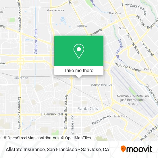 Allstate Insurance map