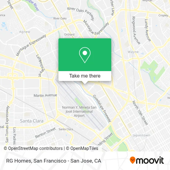 RG Homes map