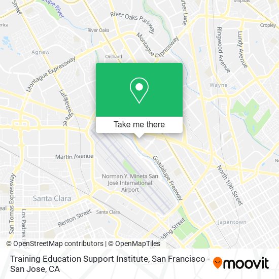 Mapa de Training Education Support Institute