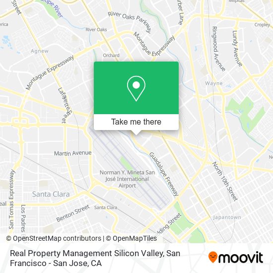 Real Property Management Silicon Valley map