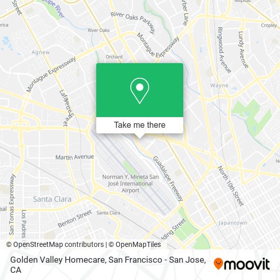 Golden Valley Homecare map