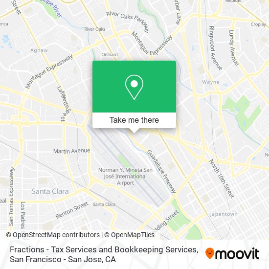 Mapa de Fractions - Tax Services and Bookkeeping Services