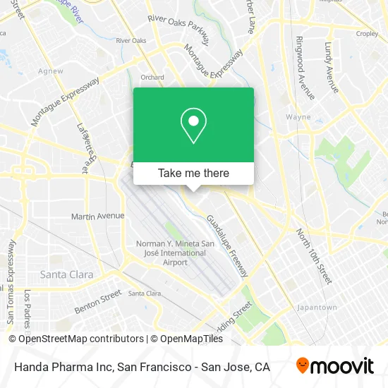 Mapa de Handa Pharma Inc