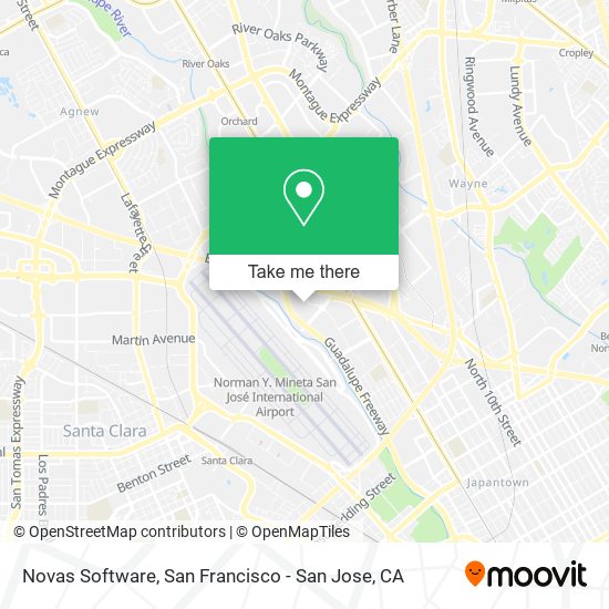 Mapa de Novas Software