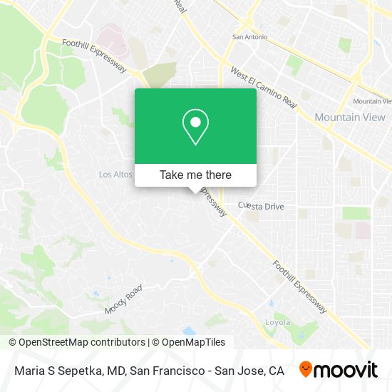 Maria S Sepetka, MD map