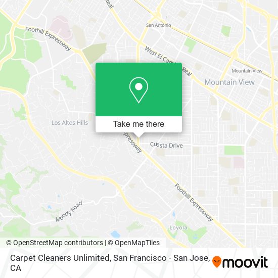 Carpet Cleaners Unlimited map