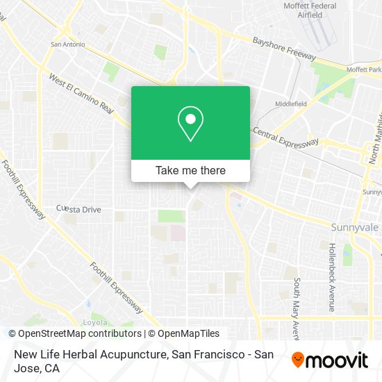 Mapa de New Life Herbal Acupuncture