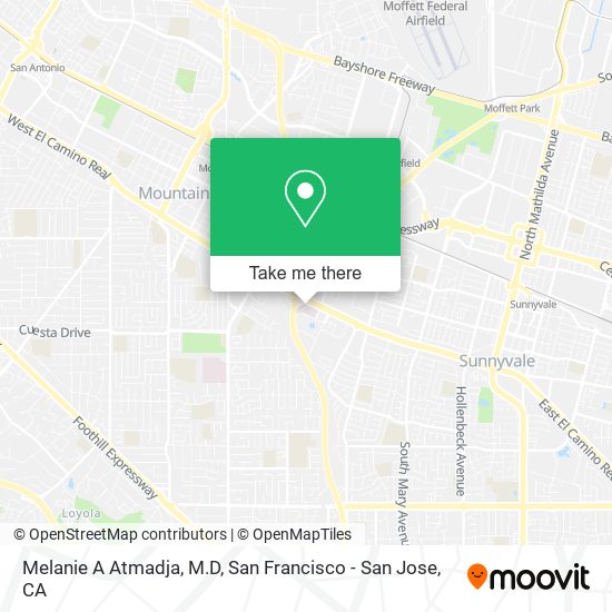 Melanie A Atmadja, M.D map