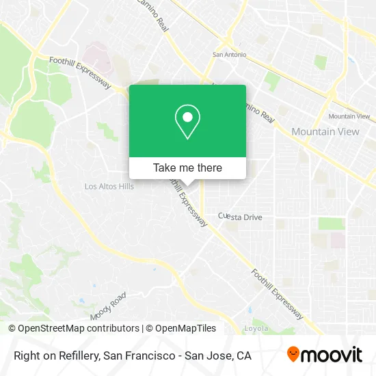 Mapa de Right on Refillery
