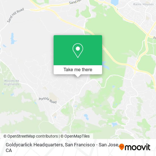 Mapa de Goldycarlick Headquarters