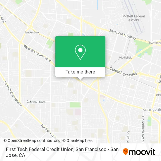 First Tech Federal Credit Union map