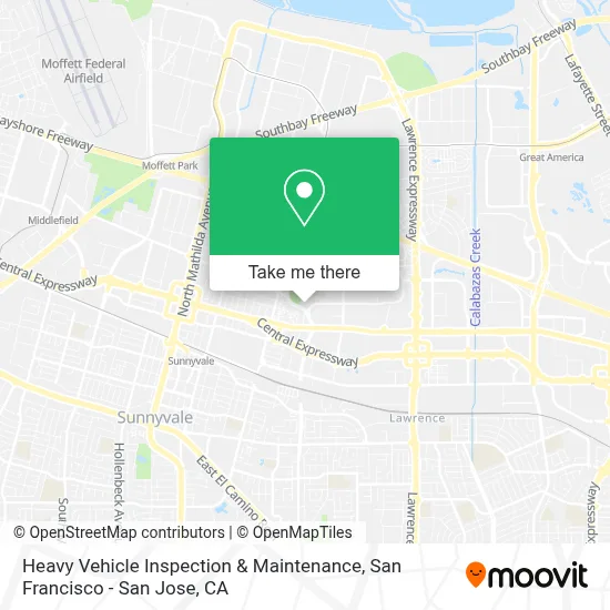 Heavy Vehicle Inspection & Maintenance map