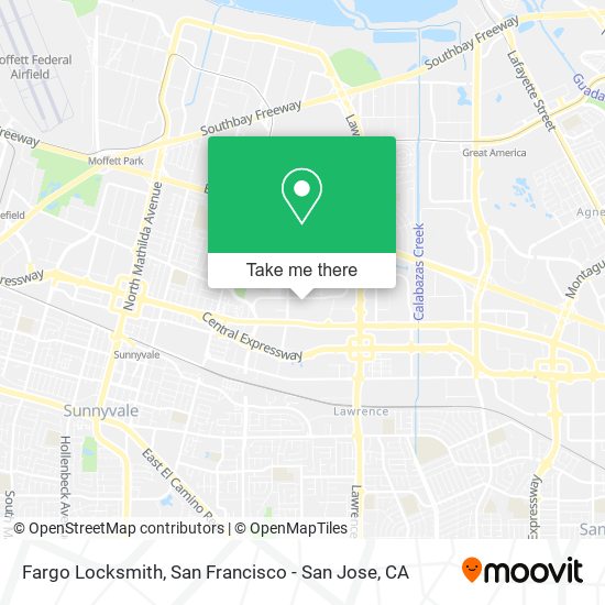 Mapa de Fargo Locksmith