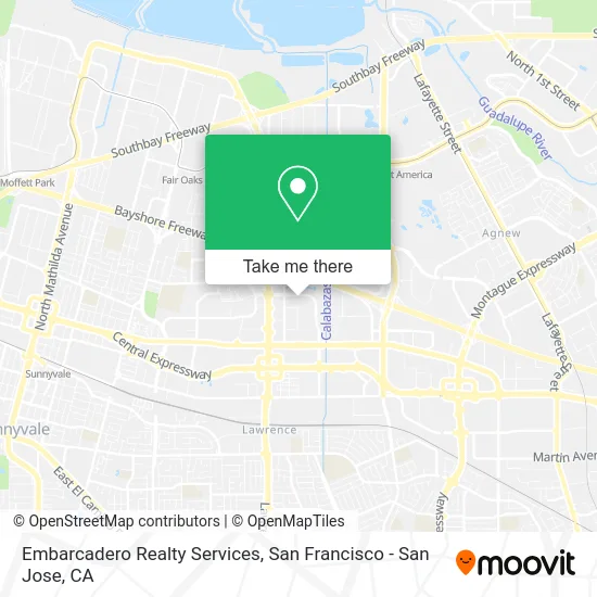 Embarcadero Realty Services map