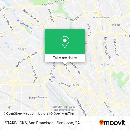 Mapa de STARBUCKS