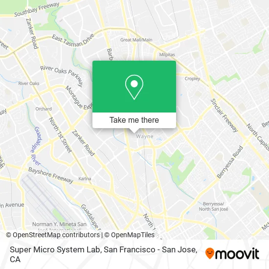 Super Micro System Lab map