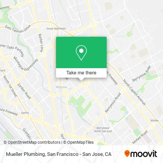 Mapa de Mueller Plumbing