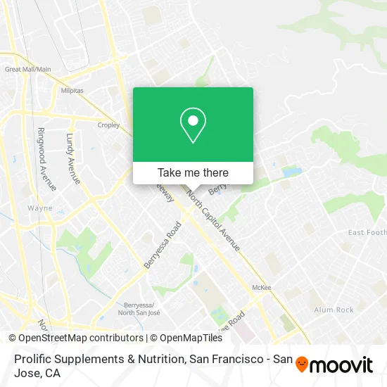 Prolific Supplements & Nutrition map