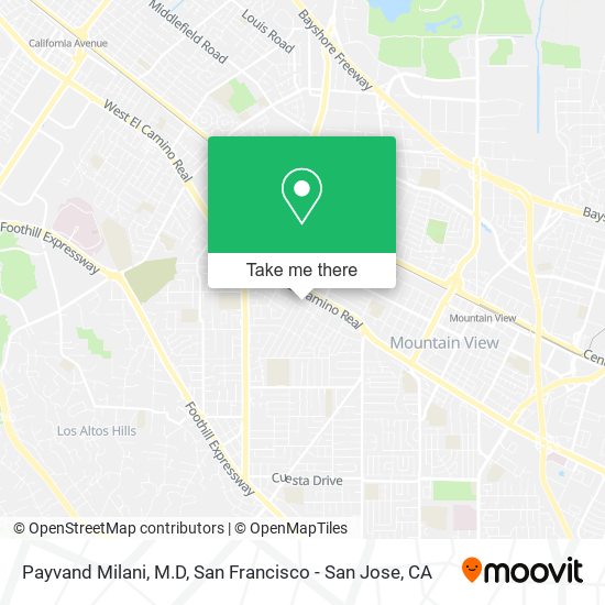 Payvand Milani, M.D map