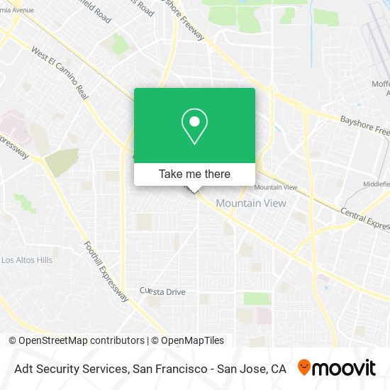 Adt Security Services map