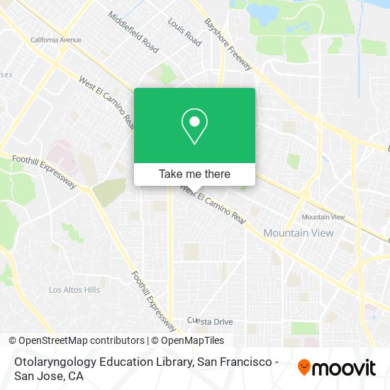 Otolaryngology Education Library map