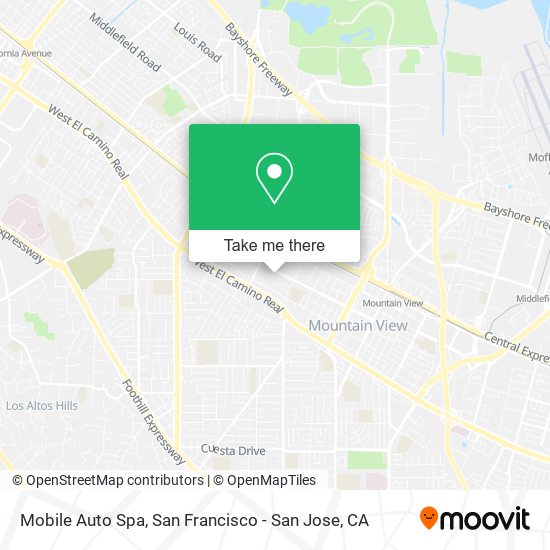 Mapa de Mobile Auto Spa