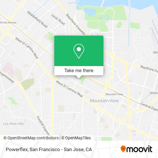 Powerflex map