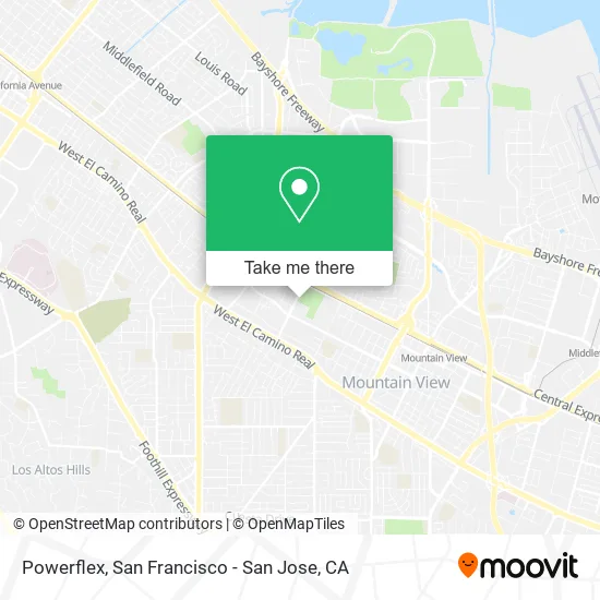 Mapa de Powerflex