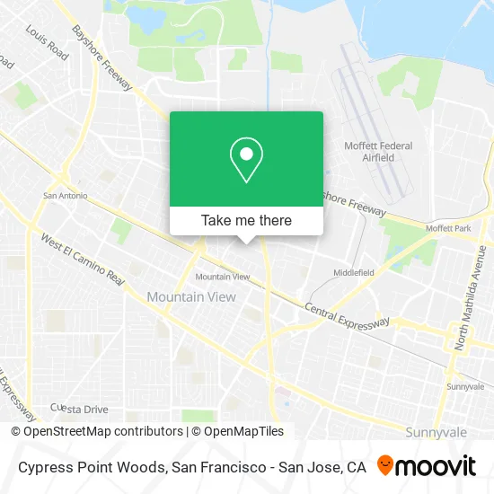 Mapa de Cypress Point Woods