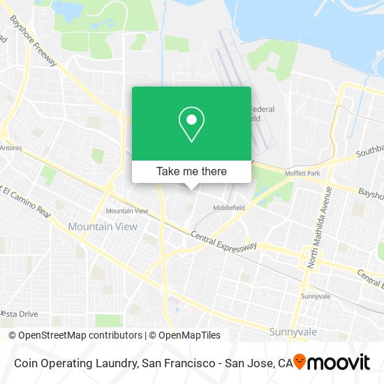 Coin Operating Laundry map