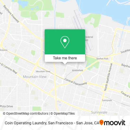 Coin Operating Laundry map