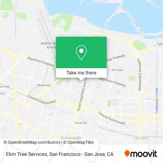 Mapa de Ekm Tree Services