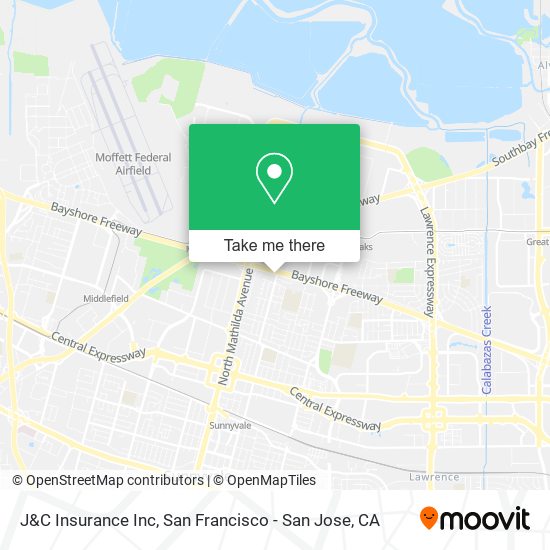 J&C Insurance Inc map