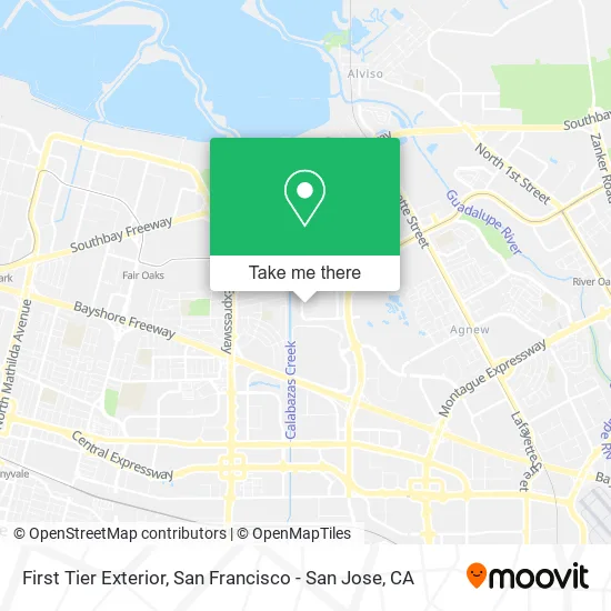 Mapa de First Tier Exterior