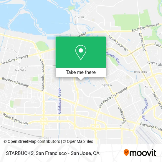 Mapa de STARBUCKS