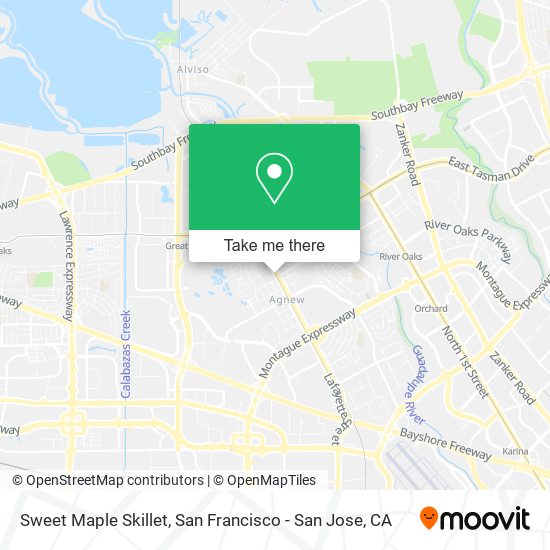 Mapa de Sweet Maple Skillet