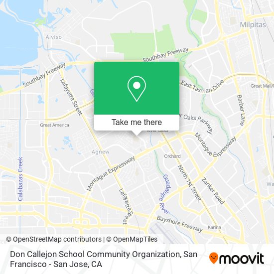Don Callejon School Community Organization map