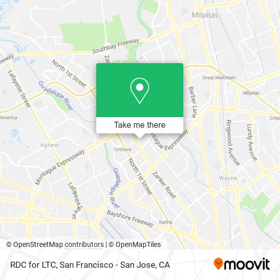 Mapa de RDC for LTC
