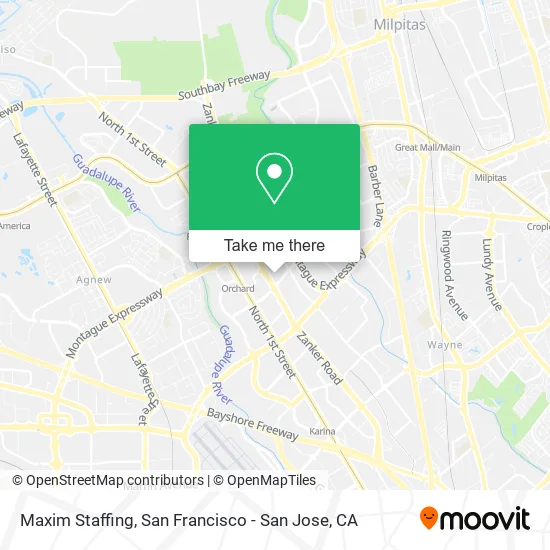 Maxim Staffing map