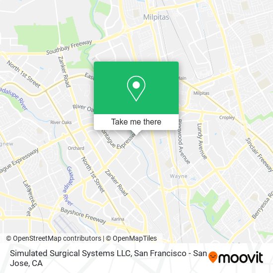 Mapa de Simulated Surgical Systems LLC