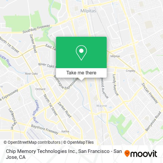 Mapa de Chip Memory Technologies Inc.