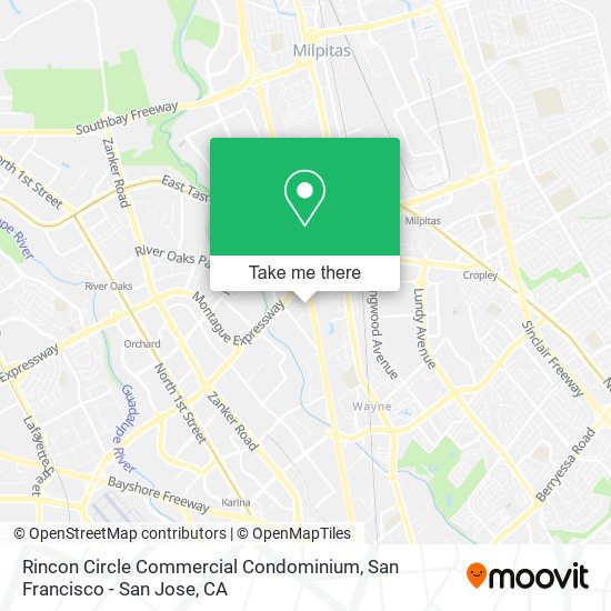 Rincon Circle Commercial Condominium map