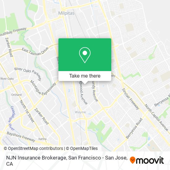 NJN Insurance Brokerage map